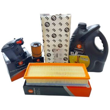 Peugeot 207 (2006-2011) 1.6 Hdi Filtre Bakım Seti (Orijinal Eurorepar) + 5w30 Motor Yağı